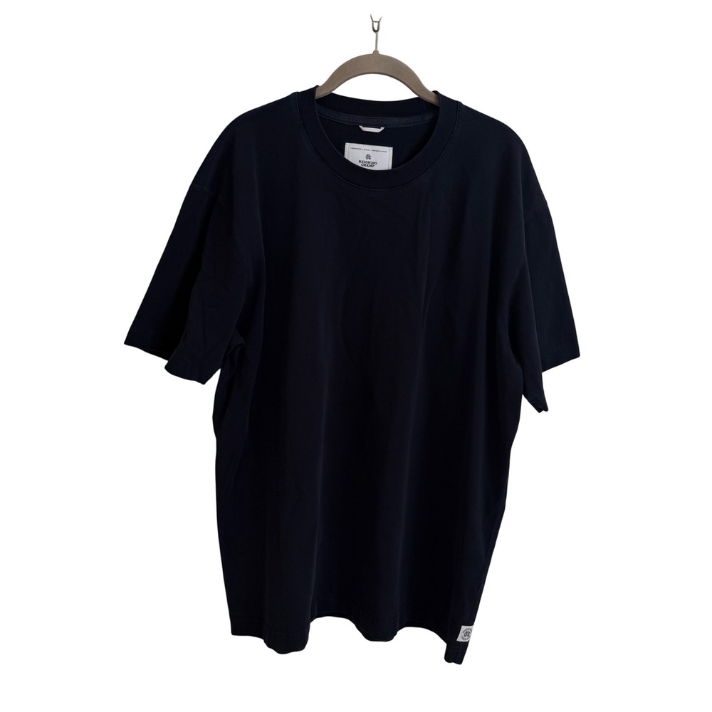Reigning Champ Mens XL Navy Blue Cotton Short Sleeve Crewneck T-Shirt Canada